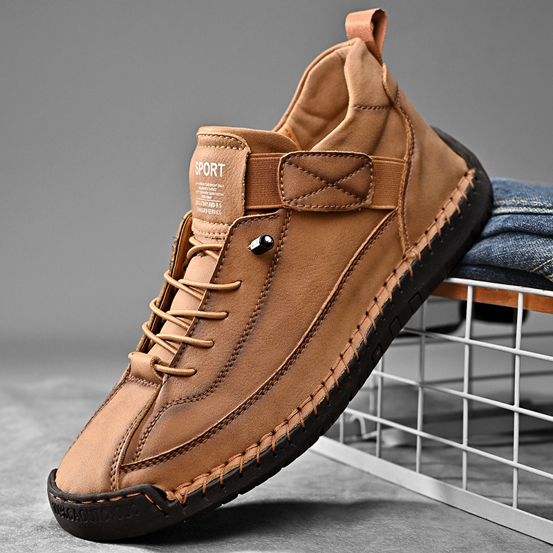 Men'S Shoes Size 43 In Us - أحذية رجالية جلدية يدوية الصنع، أحذية