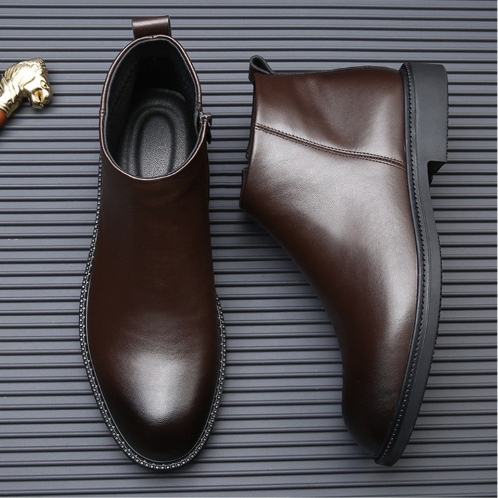 Men Shoes Size 46 - تشيلسي الأحذية للرجل الخريف الشتاء الجلود