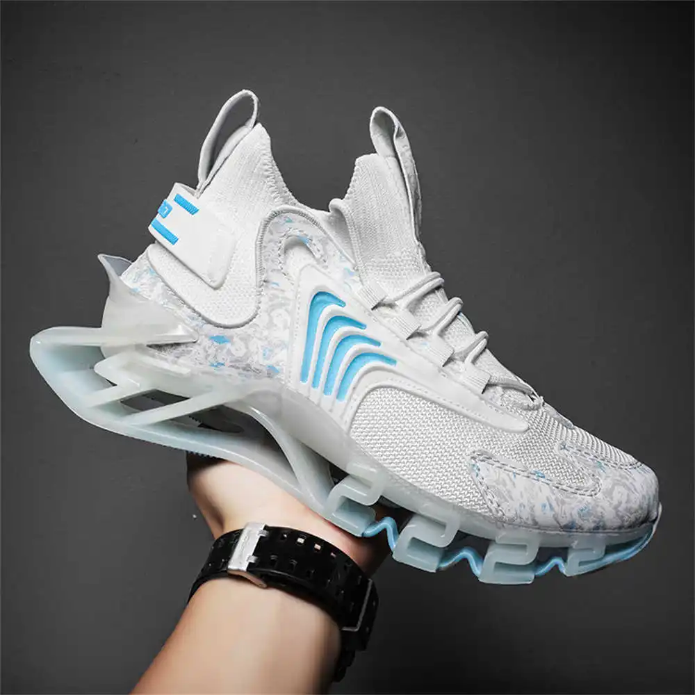 Men'S Shoes Size 43 In Us - الأزرق الانزلاق على أحذية طويلة الوردي