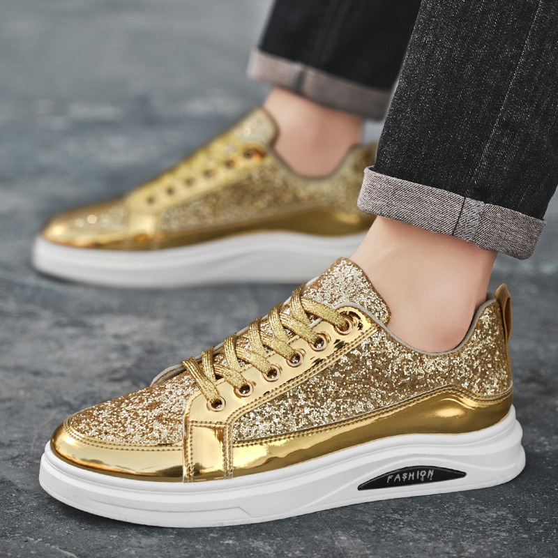 Men'S Shoes Size 43 In Us - أحذية رياضية رجالية ذهبية 2025 جديدة