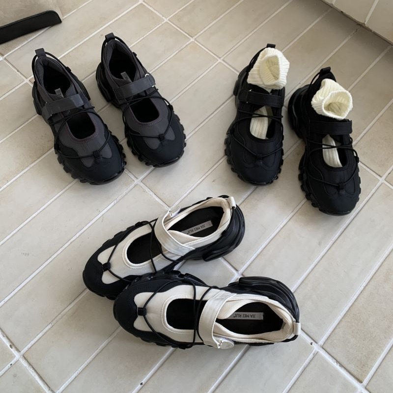 Men'S Shoes With Velcro - أحذية ماري جين رياضية ذات نعل