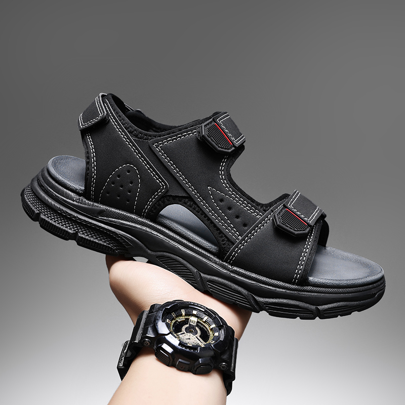 Men'S Shoes With Velcro - صنادل رجالية للأنشطة الخارجية مع أشرطة