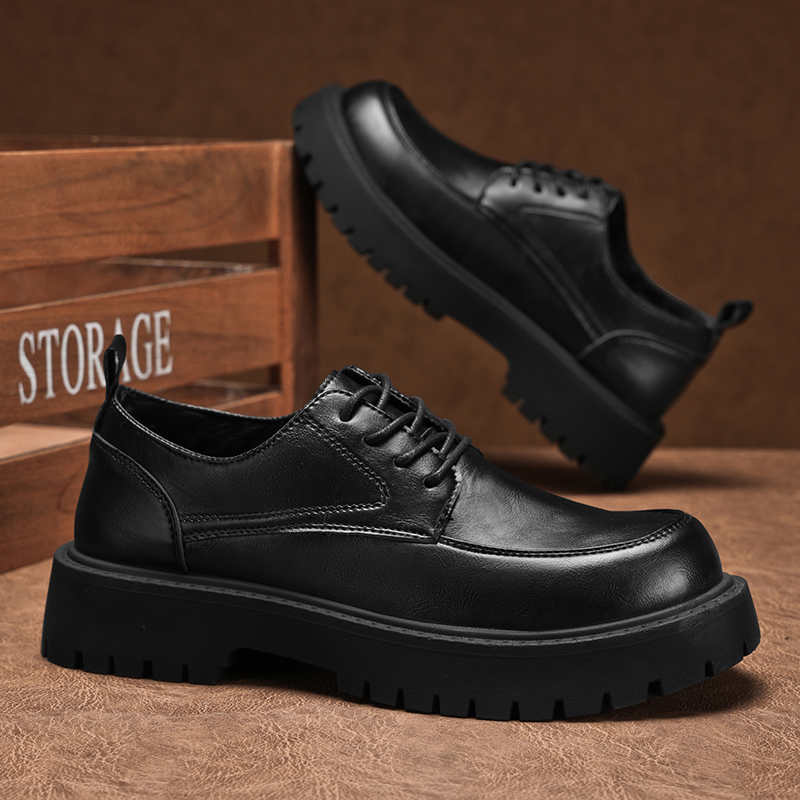 Men Shoes Expensive - أحذية رياضية رجالية أنيقة بمقدمة مستديرة