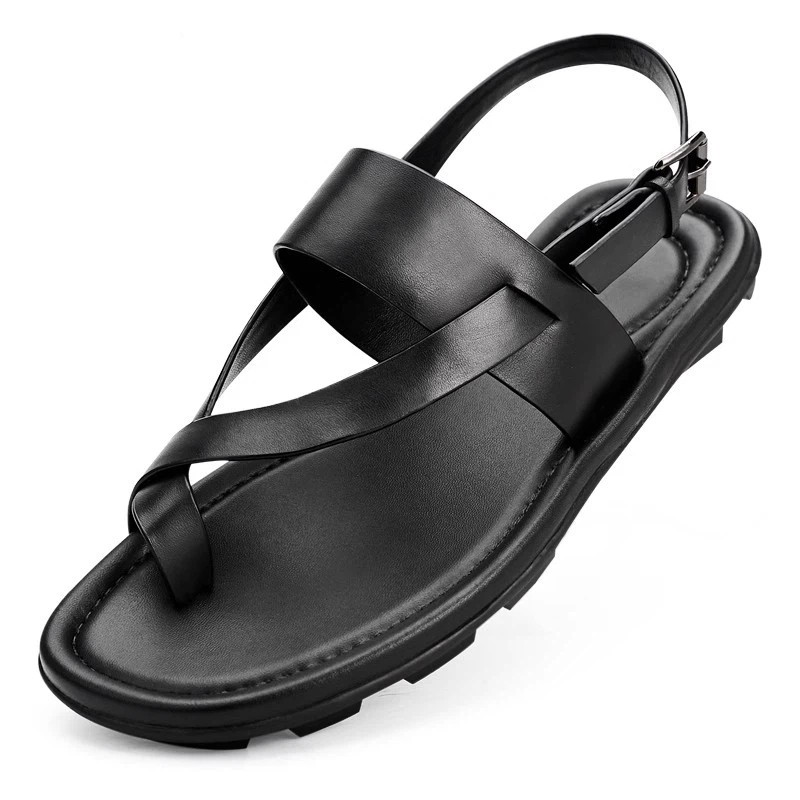 Men'S Shoes Size 43 In Us - صنادل رجالية من الجلد الطبيعي فاخرة