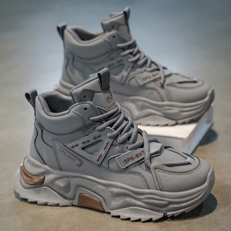 Men Shoes Running - ارتفاع أعلى تنفس المضادة للانزلاق رجل