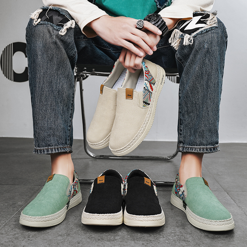 Men Shoes Everyday - أحذية قماشية مريحة للاستخدام اليومي، مصنوعة