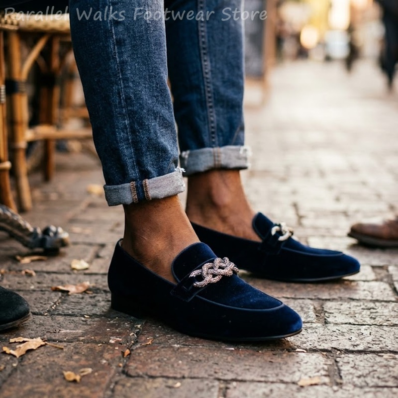 Men'S Shoes Navy Blue - أحذية رجالية رسمية من سارتورال، لون