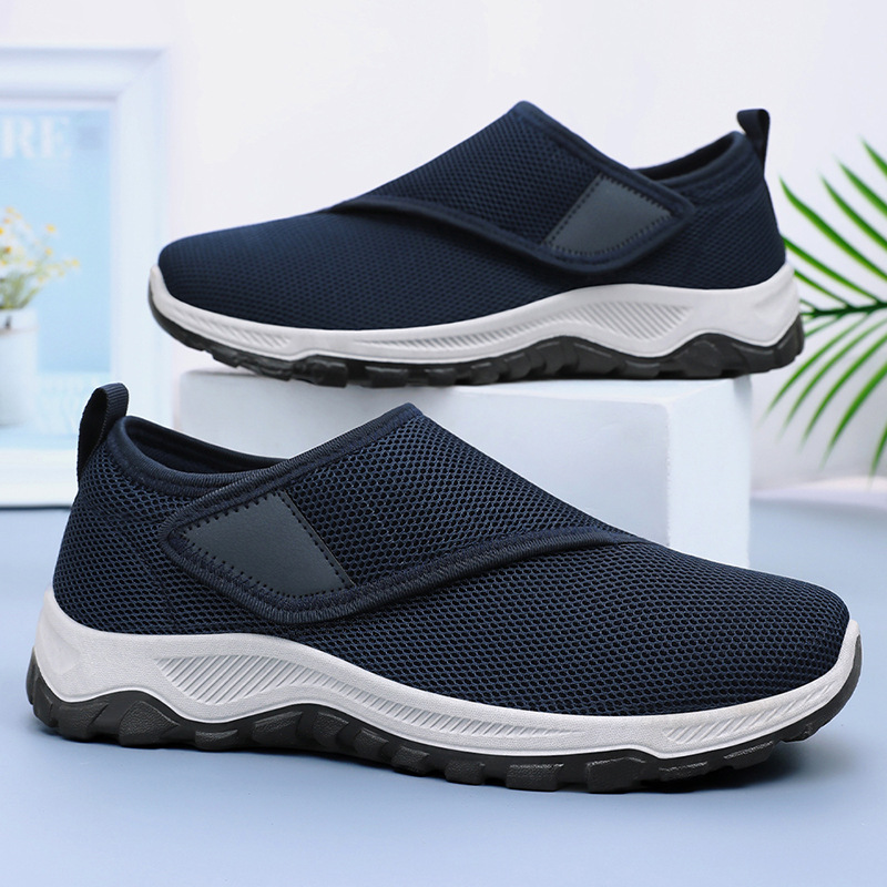 أحذية رجالية شبكية جديدة لصيف  - مراجعة Men'S Shoes With Velcro وسعره