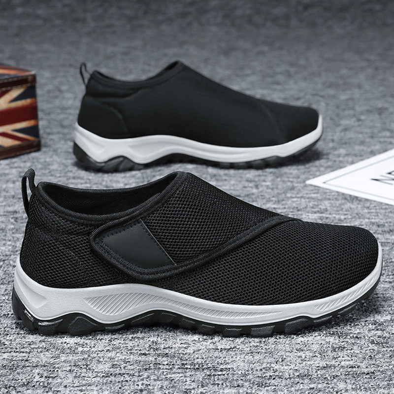 أحذية رجالية شبكية جديدة لصيف  - مراجعة Men'S Shoes With Velcro وسعره
