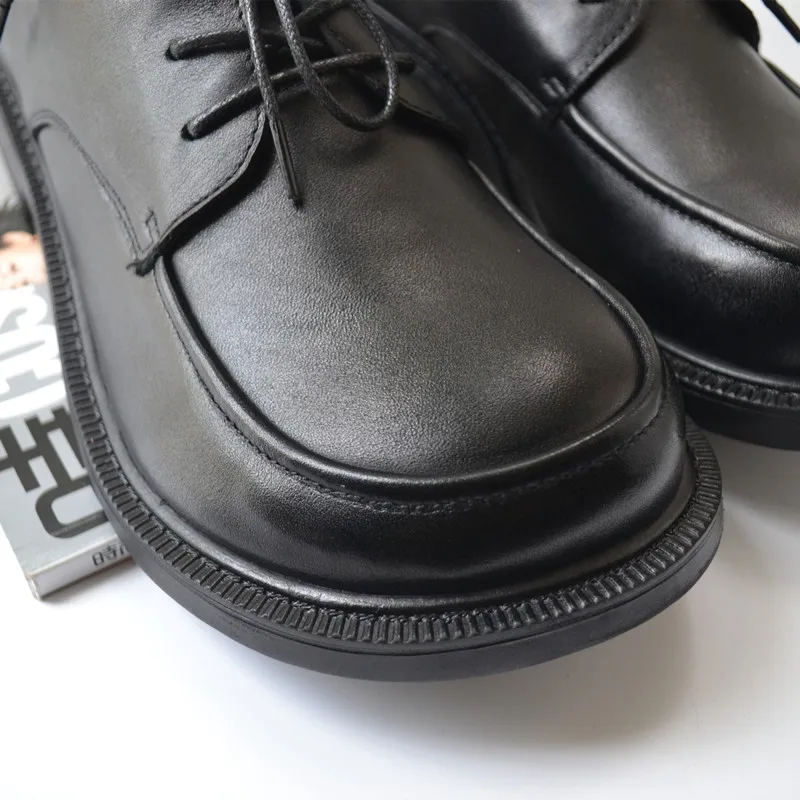 أحذية رجالية من الجلد الطبيعي  - مراجعة Men'S Shoes Size 43 In Us وسعره