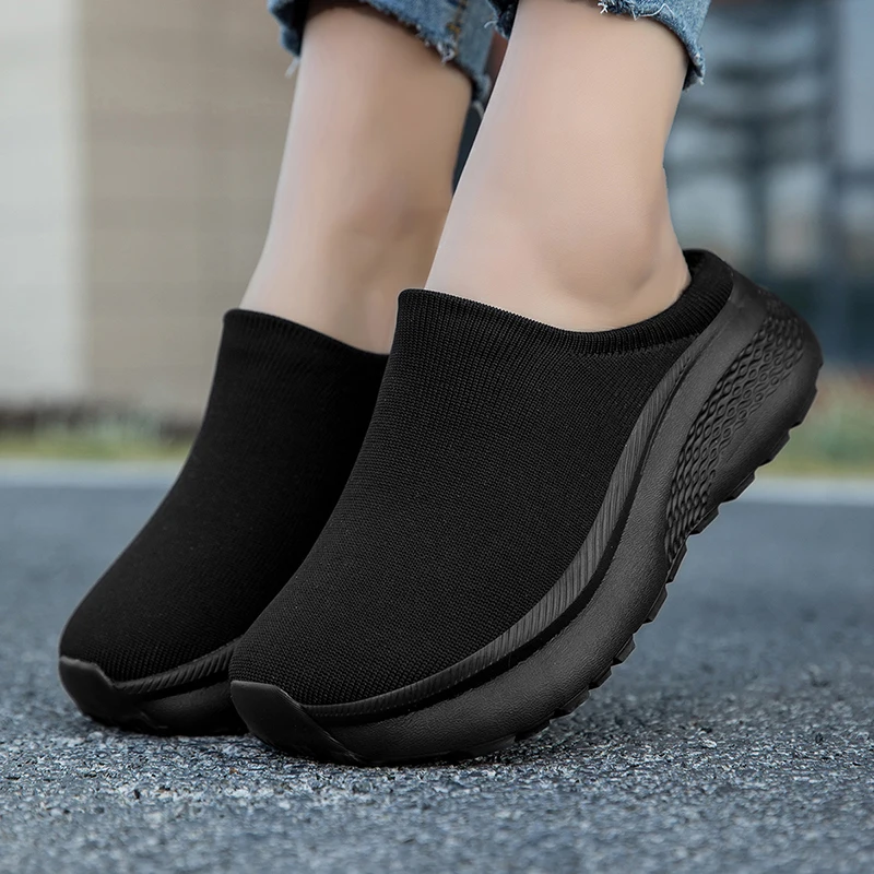 شباشب ذات نعل سميك دافئة للشتا - مراجعة Men Shoes Size 46 وسعره
