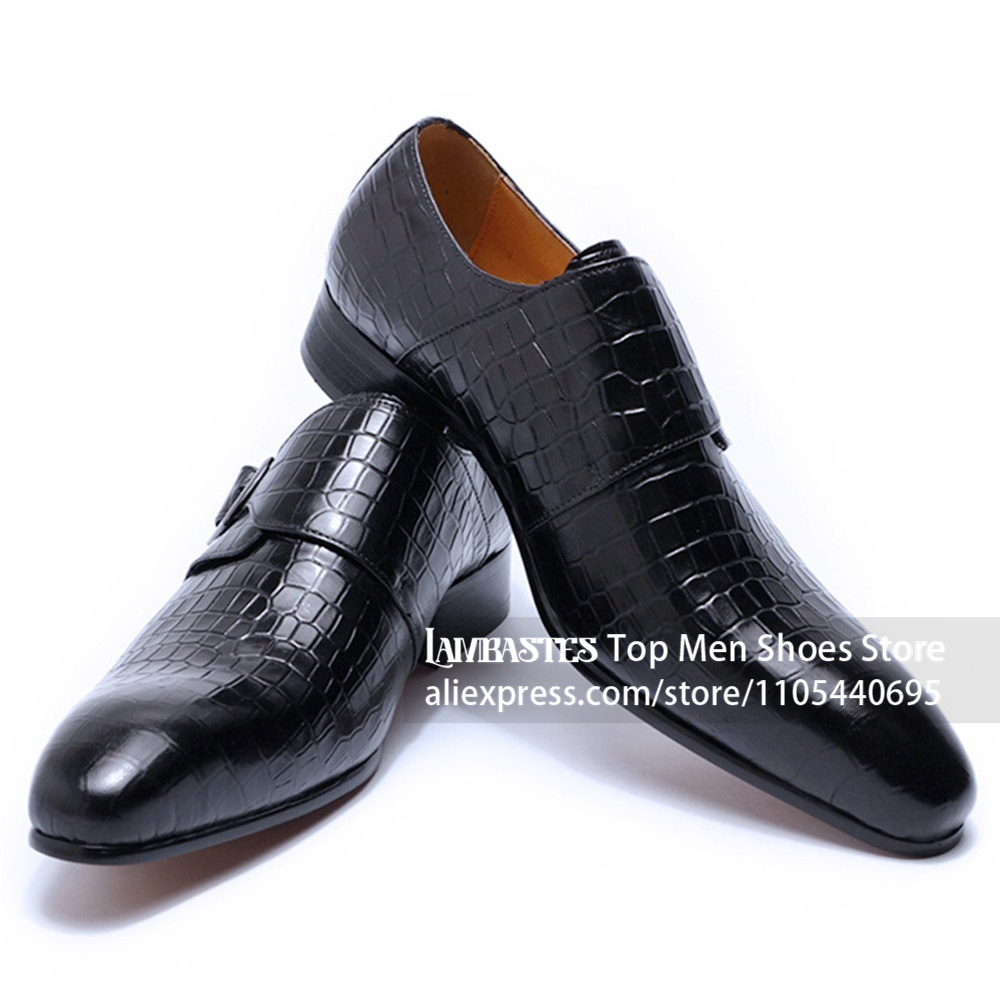 أحذية رسمية من الجلد المنقوش ب - مراجعة Men'S Shoes Navy Blue وسعره