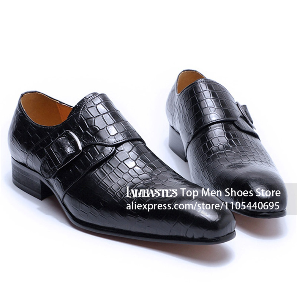 أحذية رسمية من الجلد المنقوش ب - مراجعة Men'S Shoes Navy Blue وسعره