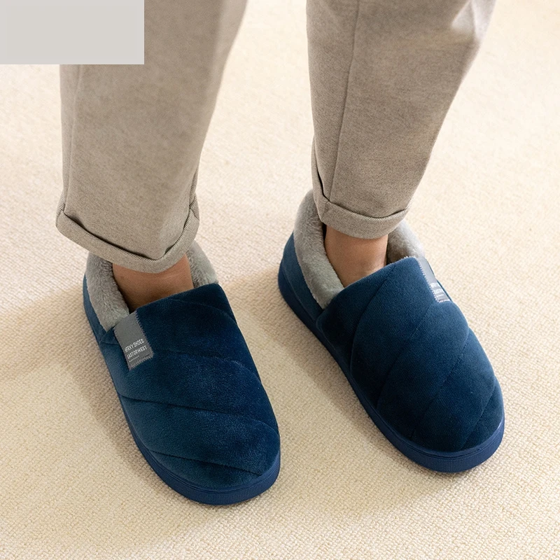 شباشب رجالية جديدة للشتاء بلون - مراجعة Men Shoes Size 46 وسعره
