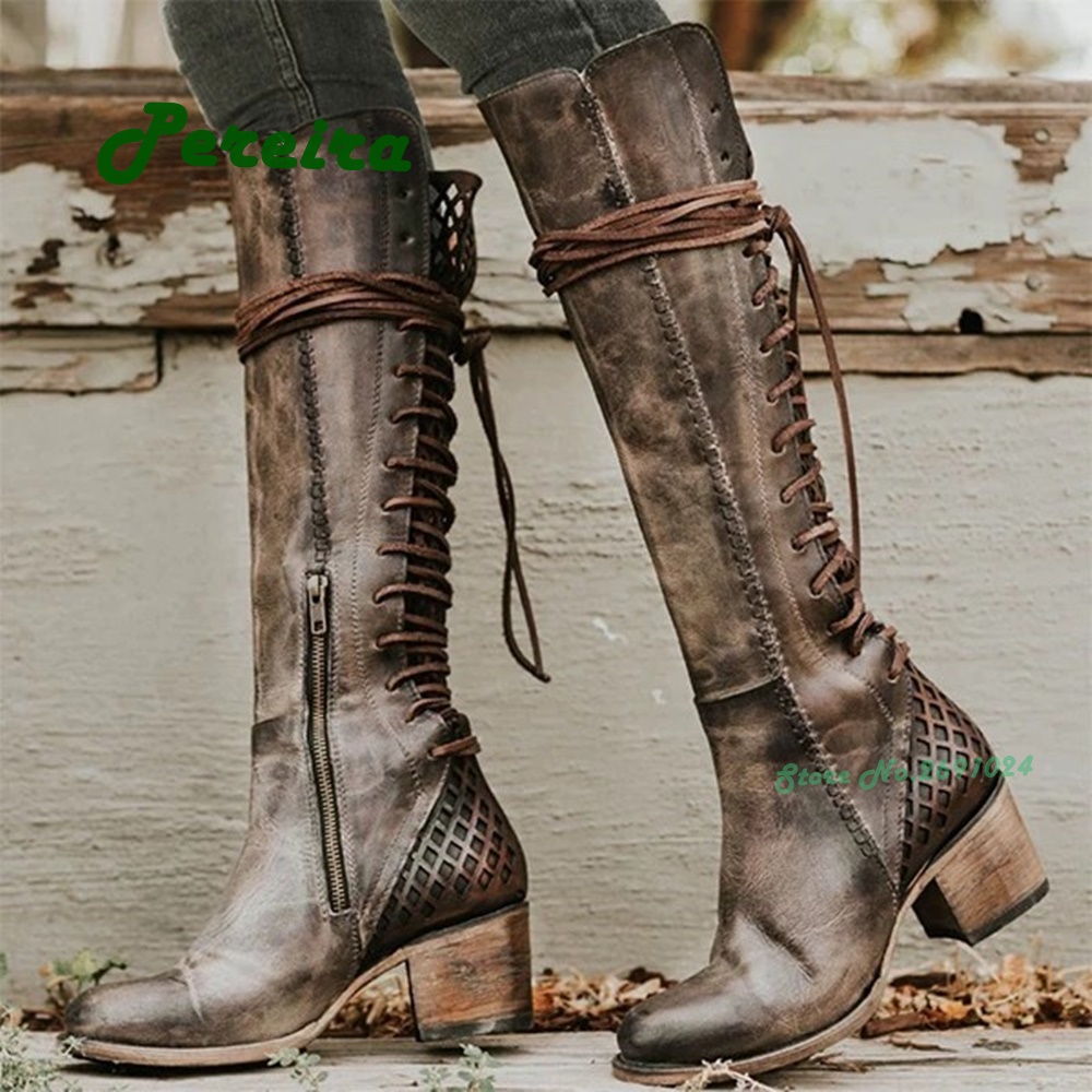 Vintage كاوبوي الدانتيل يصل ال - مراجعة Men'S Shoes Size 43 In Us وسعره
