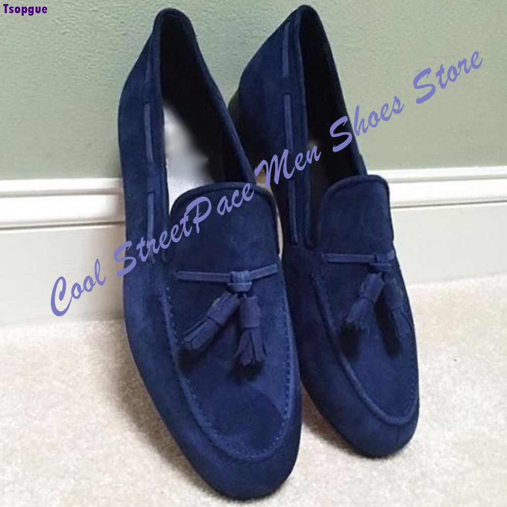 أحذية لوفرز رجالية بتصميم عصري - مراجعة Men'S Shoes Navy Blue وسعره
