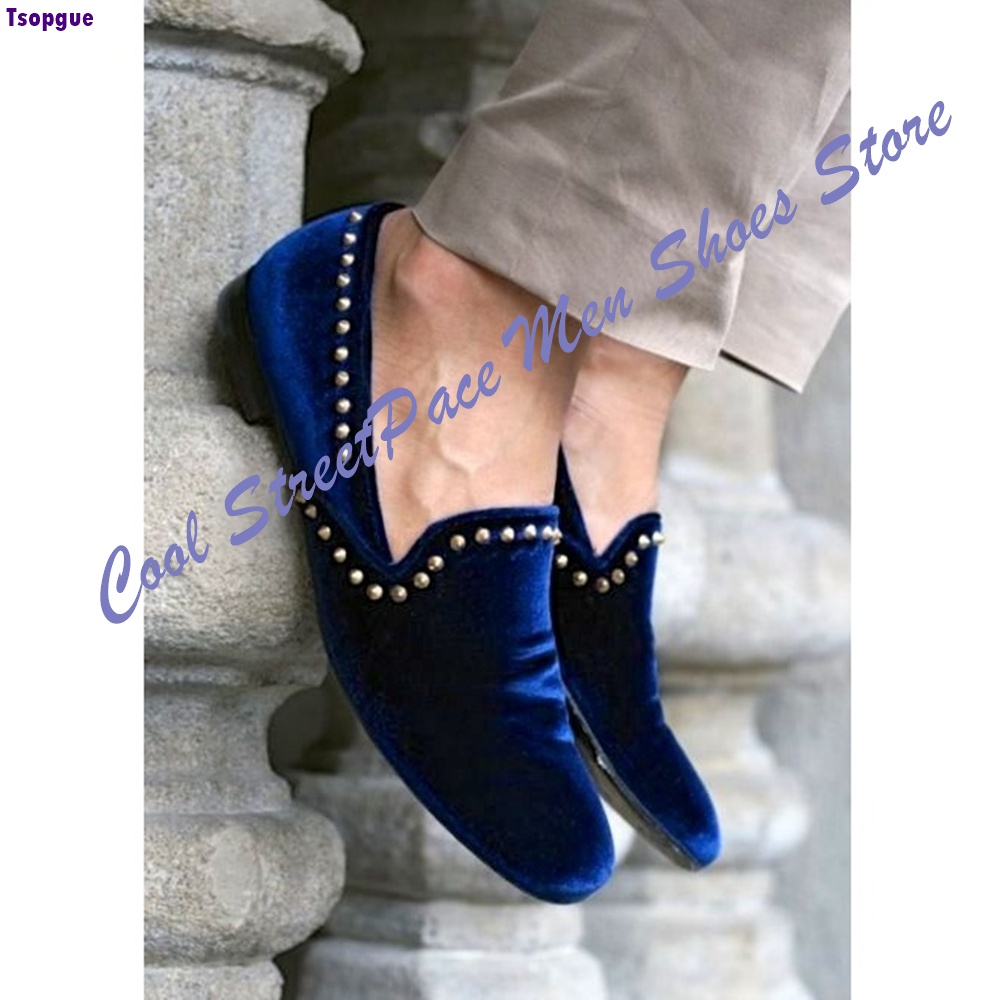 حذاء رجالي أزرق كحلي من المخمل - مراجعة Men'S Shoes Navy Blue وسعره