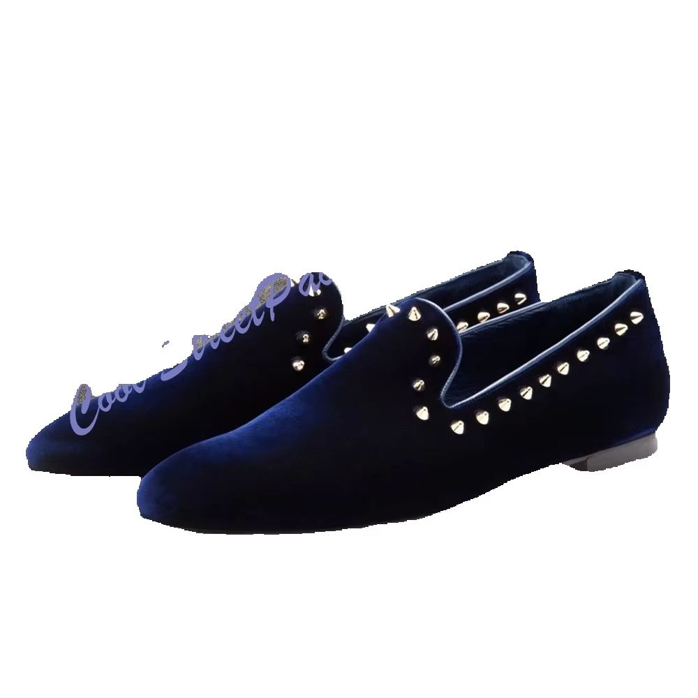 حذاء رجالي أزرق كحلي من المخمل - مراجعة Men'S Shoes Navy Blue وسعره