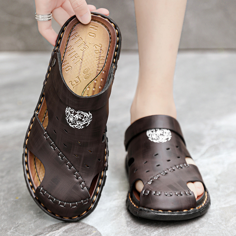 شباشب رجالية صيفية للخارج والش - مراجعة Men Shoes Size 46 وسعره