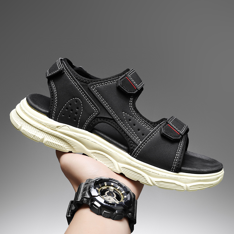 صنادل رجالية للأنشطة الخارجية  - مراجعة Men'S Shoes With Velcro وسعره