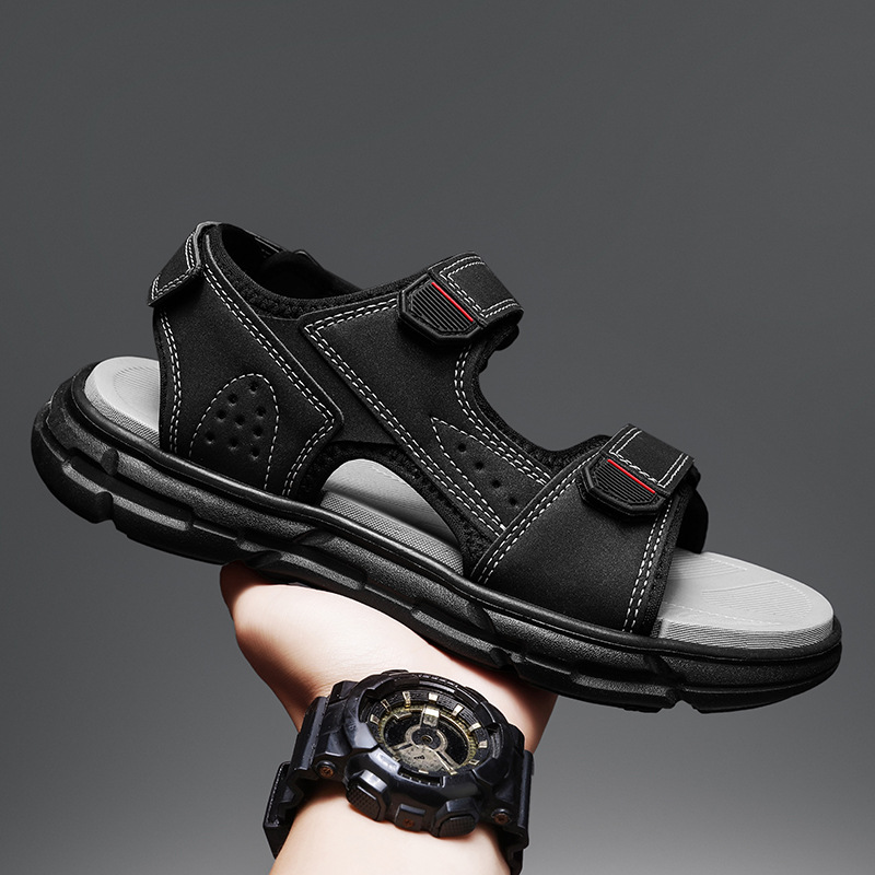 صنادل رجالية صيفية للاستخدام ا - مراجعة Men'S Shoes With Velcro وسعره
