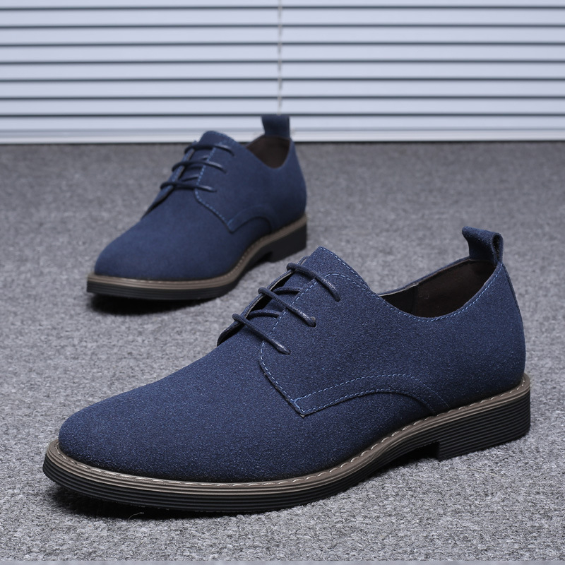 أحذية أكسفورد رجالية من الجلد  - مراجعة Men'S Shoes Navy Blue وسعره
