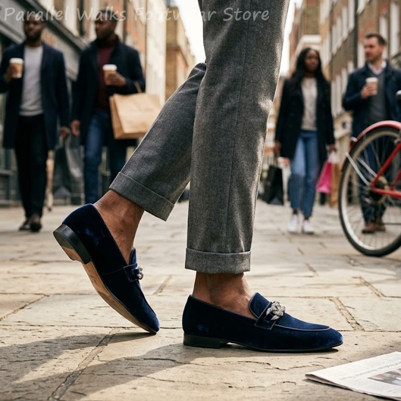 أحذية رجالية رسمية من سارتورال - مراجعة Men'S Shoes Navy Blue وسعره