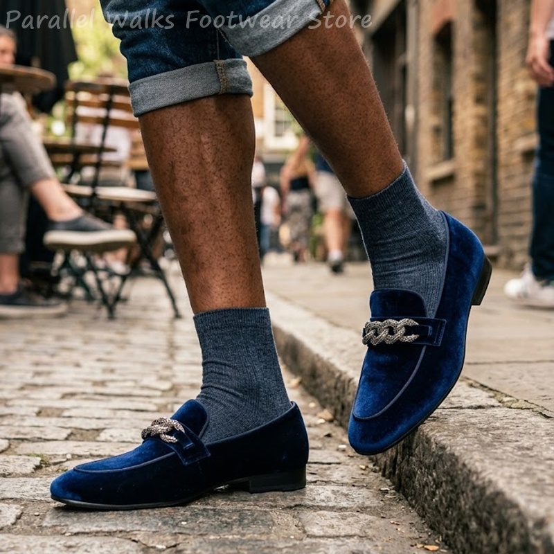 أحذية رجالية رسمية من سارتورال - مراجعة Men'S Shoes Navy Blue وسعره